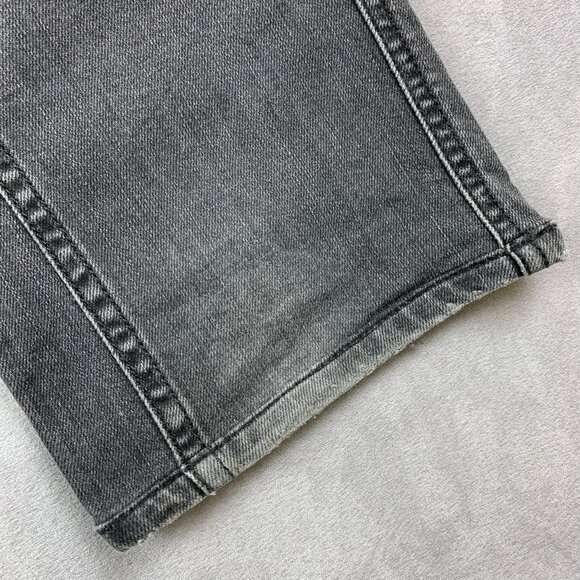 Diesel Mens Pants 32 Gray Jeans Darron Regular Slim Tapered Stretch Denim 32x32 - Picture 15 of 15